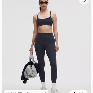 Lululemon Wunder Train Contour fit true navy 6 Leggings NWT 25” high rise